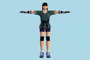 Tekken Jun tekken, woman, girl, lady, female, people, human, character, kung-fu, carate, hentai